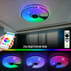 Управляемая музыкальная светодиодная люстра Esllse SONG RGB 60W R-SMART-380×70- WHITE/CHROME/SHINY-220-IP20 - изображение 7
