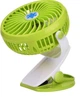Переносной USB мини-вентилятор Mini Fan ML-F168 с аккумулятором на прищепке, зеленый - изображение 3