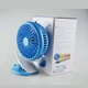 Переносной USB мини-вентилятор Mini Fan ML-F168 с аккумулятором на прищепке, синий - изображение 8