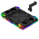 Многофункциональная зарядная станция iPega PG-XBX025S с охлаждением и RGB-подсветкой для Xbox Series X черная - изображение 1