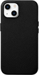 Etui iCarer Litchi Premium Leather Magsafe Back Case do Apple iPhone 14 Plus Black (WMI14220711-BK) - obraz 1
