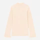 Детский лонгслив для девочки Coccodrillo Rodeo Girl Junior ZC4172101RGJ-003 134 см Экрю (5904986444153) - изображение 6