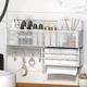 Полка настенная с держателем Modern Home 40 х 13.5 х 19.5 см (M50244) Белый - изображение 1