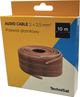 Кабель TechniSat AUDIO CABLE 2 x 2.5 мм 10 м (76-5061-10) - зображення 2