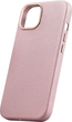 Etui iCarer Litchi Premium Leather Magsafe Back Case do Apple iPhone 14 Plus Pink (WMI14220711-PK) - obraz 4