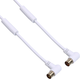 Kabel TechniSat Coaxial IEC - IEC 3 m White (76-4832-03) - obraz 2