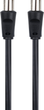 Kabel TechniSat Coaxial IEC - IEC 1.5 m Black (76-4831-01) - obraz 1