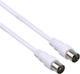 Kabel TechniSat Coaxial IEC - IEC 5 m White (76-4830-05) - obraz 2