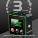 Цифровой угломер Digital Protractor JC 100 со встроенным аккумулятором инклинометр с лазерами и магнитом - изображение 7