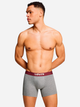 Zestaw majtek męskich typu bokserki Levi`s Men Sld Basc Boxer Brief Org Co S 2 szt. Szary/Czarny - obraz 3