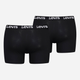 Zestaw majtek męskich typu bokserki Levi`s Men Repeat Logo Boxer Brief 2P 2XL 2 szt. Czarny - obraz 2