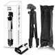 Штатив металлический универсальный для телефона и фотоаппарата Tripod 3120 0,35-1,02м легкий и компактный 1020 мм 2,5 кг - изображение 2