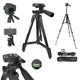 Штатив металлический универсальный для телефона и фотоаппарата Tripod 3120 0,35-1,02м легкий и компактный 1020 мм 2,5 кг - изображение 3