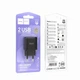 Сетевое зарядное устройство HOCO C141A, 2 USB, 5В/2.1A, быстрая зарядка, черное - изображение 2