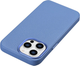 Etui iCarer Litchi Premium Leather Magsafe Back Case do Apple iPhone 14 Pro Max Light Blue (WMI14220712-LB) - obraz 6