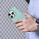 Etui iCarer Litchi Premium Leather Magsafe Back Case do Apple iPhone 14 Pro Max Green (WMI14220712-GN) - obraz 18