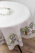 Круглая гобеленовая скатерть на стол GARDEN ТМ ПРОВАНС, 185 см - изображение 3