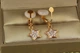 Сережки кліпси Xuping Jewelry зірочки 3 см золотисті - зображення 2