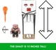 Игрушка Майнкрафт Гаст Взрывная Атака со звуком Minecraft Blast Attack Ghast Mattel JFB69 - изображение 3