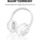 Бездротові стерео навушники KVIDIO WH201A White (R-3061) - изображение 4