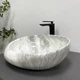 Умывальник (раковина) VBI RICCIA LIGHT STONE GLOSSY накладной - изображение 2