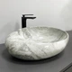 Умывальник (раковина) VBI RICCIA LIGHT STONE GLOSSY накладной - изображение 5