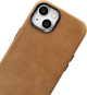 Etui iCarer Oil Wax Premium Leather Magsafe Back Case do Apple iPhone 14 Plus Brown (WMI14220703-TN) - obraz 9