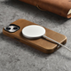 Etui iCarer Oil Wax Premium Leather Magsafe Back Case do Apple iPhone 14 Plus Brown (WMI14220703-TN) - obraz 17