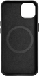 Etui iCarer Oil Wax Premium Leather Magsafe Back Case do Apple iPhone 14 Plus Black (WMI14220703-BK) - obraz 3