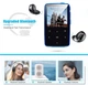 MP3 плеер Benjie VR04 Bluetooth 5.0 Hi-Fi 16Gb синий - изображение 2