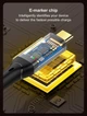 Кабель USB 4.0 Type-C - Type-C LDNIO TC11c Full-Featured (40Gbps, 240W, 8K@60HZ, 1m). Black - изображение 9