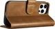 Etui z klapką iCarer Oil Wax Premium Leather 2in1 Wallet Case z RFID do Apple iPhone 14 Pro Max Camel Tan (WMI14220724-TN) - obraz 10