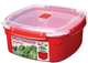 Pojemnik Sistema Steamer czerwony 3.2 l (9414202011039) - obraz 1