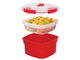 Pojemnik Sistema Steamer czerwony 3.2 l (9414202011039) - obraz 2