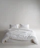Постільна білизна Limasso Stonewashed Ranforse євро Snow White - зображення 1