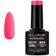 Гель-лак для ногтей Elixir Make-up Semi Gel тон 824 Fluorescent pink 8мл - изображение 1