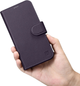 Чохол-книжка iCarer Real Cowhide Premium Leather 2in1 Wallet Case з RFID для Apple iPhone 14 Plus Dark Purple (WMI14220727-DP) - зображення 11