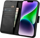 Etui z klapką iCarer Real Cowhide Premium Leather 2in1 Wallet Case z RFID do Apple iPhone 14 Plus Black (WMI14220727-BK) - obraz 3