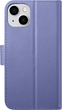Etui z klapką iCarer Real Cowhide Premium Leather 2in1 Wallet Case z RFID do Apple iPhone 14 Plus Light Purple (WMI14220727-LP) - obraz 2