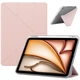 Чехол обложка Transparent Y-Fold desing + Right Pencil Holder BBM1 для iPad Air 4 2020/Air 5 2022 10,9"/Air 11" 2024(M2)/2025(M3)/2026(M4) Розовый - изображение 2