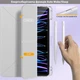 Чохол обкладинка Transparent Y-Fold desing + Right Pencil Holder BBM1 для iPad Pro 11" 2024 (M4)/2025(M5) Сірий - зображення 3