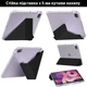 Чохол обкладинка Transparent Y-Fold desing + Right Pencil Holder BBM1 для iPad Pro 11" 2024 (M4)/2025(M5) Чорний - зображення 6