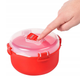 Pojemnik Sistema Steamer czerwony 915 ml (9414202011138) - obraz 3