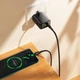 Кабель HOCO Type-C to Type-C Beneficio charging data cable X120 |1m, 60W| Black - изображение 4