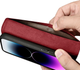 Чохол-книжка iCarer Real Cowhide Premium Leather 2in1 Wallet Case з RFID для Apple iPhone 14 Pro Max Red (WMI14220728-RD) - зображення 12