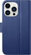 Чохол-книжка iCarer Real Cowhide Premium Leather 2in1 Wallet Case з RFID для Apple iPhone 14 Pro Max Blue (WMI14220728-BU) - зображення 2
