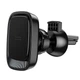 Автомобильный держатель для телефона Автодержатель HOCO CA115 Blue Shark air outlet magnetic Car holder Черный - изображение 1