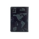 Обложка для паспорта из кожи HiArt PC-02 Shabby Alga 7 wonders of the world Зелёный - изображение 2