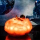 Ночник Астронавт на облаке RESTEQ — светодиодный светильник с пультом, 200 режимов, USB RGB - изображение 5