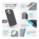 Чехол противоударный Speck Presidio2 Pro MagSafe для Iphone 15 Pro (6.1") Charcoal Grey 150446-3212 - изображение 15